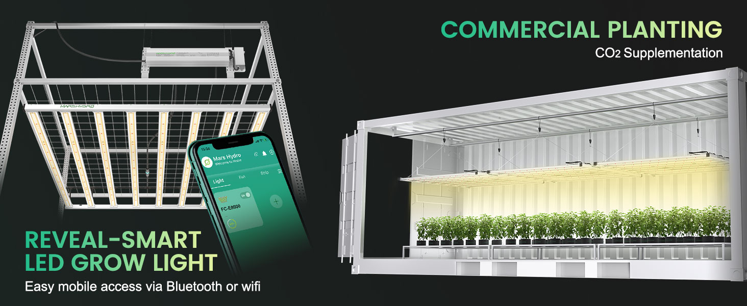 FCE8000 800W High Intensity Grow Light LED Mars Hydro Wholesale